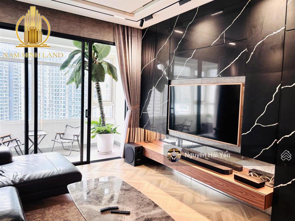 Nam minh land  bán căn hộ saigon pearl 3 phòng ngủ 135m2 nội thất đầy đủ cao cấp, view landmark 81