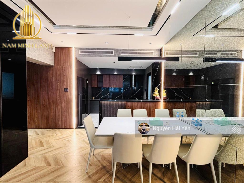 Nam minh land  bán căn hộ saigon pearl 3 phòng ngủ 135m2 nội thất đầy đủ cao cấp, view landmark 81
