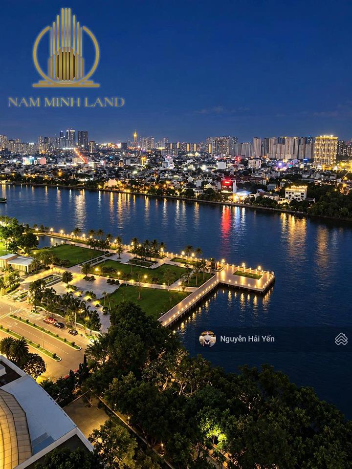 Nam minh land cho thuê căn hộ saigon pearl 3 phòng ngủ 152m2, view trực diện sông sài gòn 35 triệu