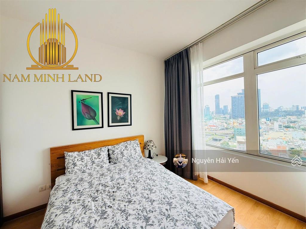 Nam minh land  bán căn hộ saigon pearl 3 phòng ngủ + 3 wc, 143m2, view cầu ba son + quận 1