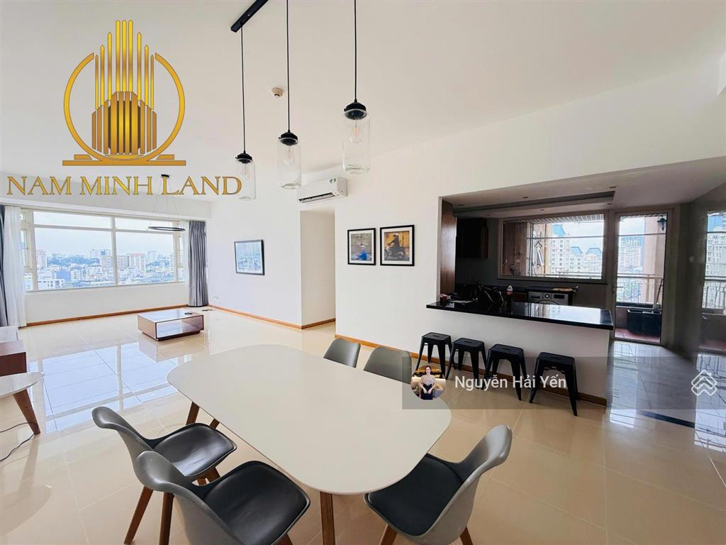 Nam minh land  bán căn hộ saigon pearl 3 phòng ngủ + 3 wc, 143m2, view cầu ba son + quận 1