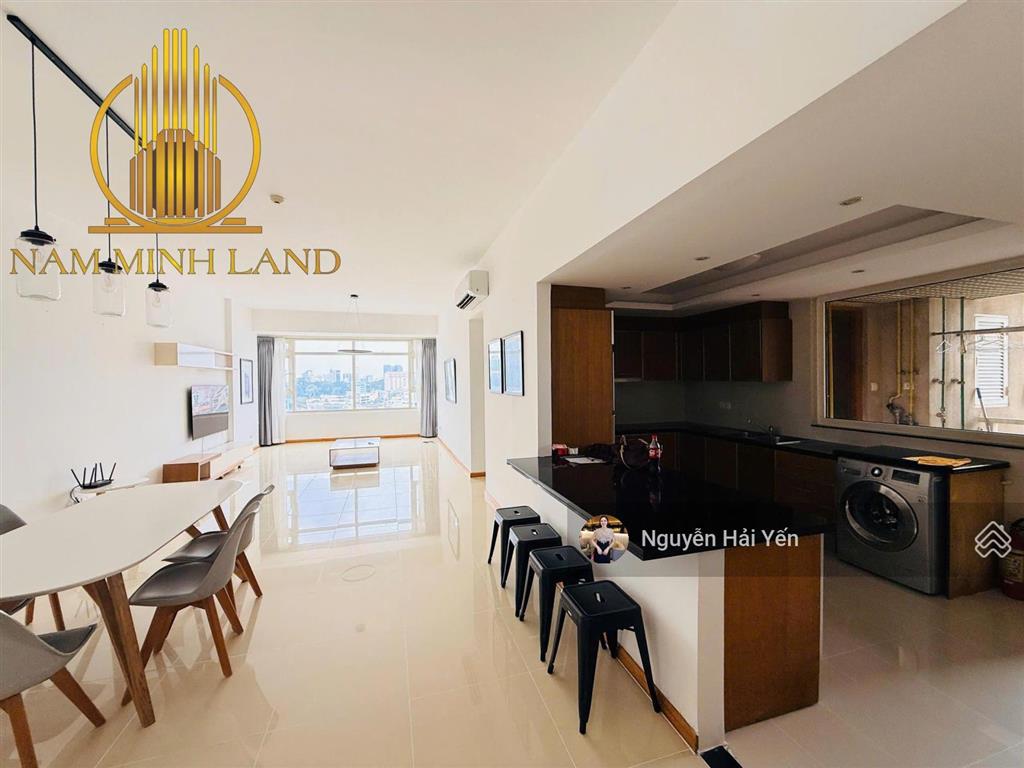 Nam minh land  bán căn hộ saigon pearl 3 phòng ngủ + 3 wc, 143m2, view cầu ba son + quận 1