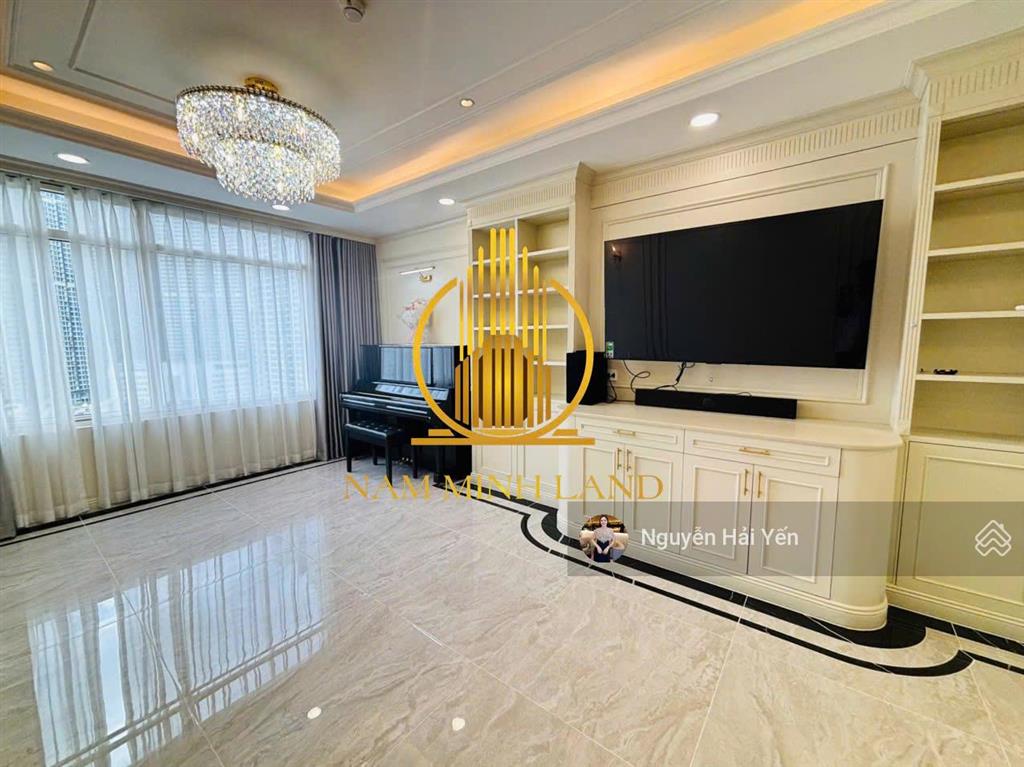 Nam minh land  cho thuê căn hộ saigon pearl 3 phòng ngủ 135m2, nội thất mới hoàn thiện cao cấp