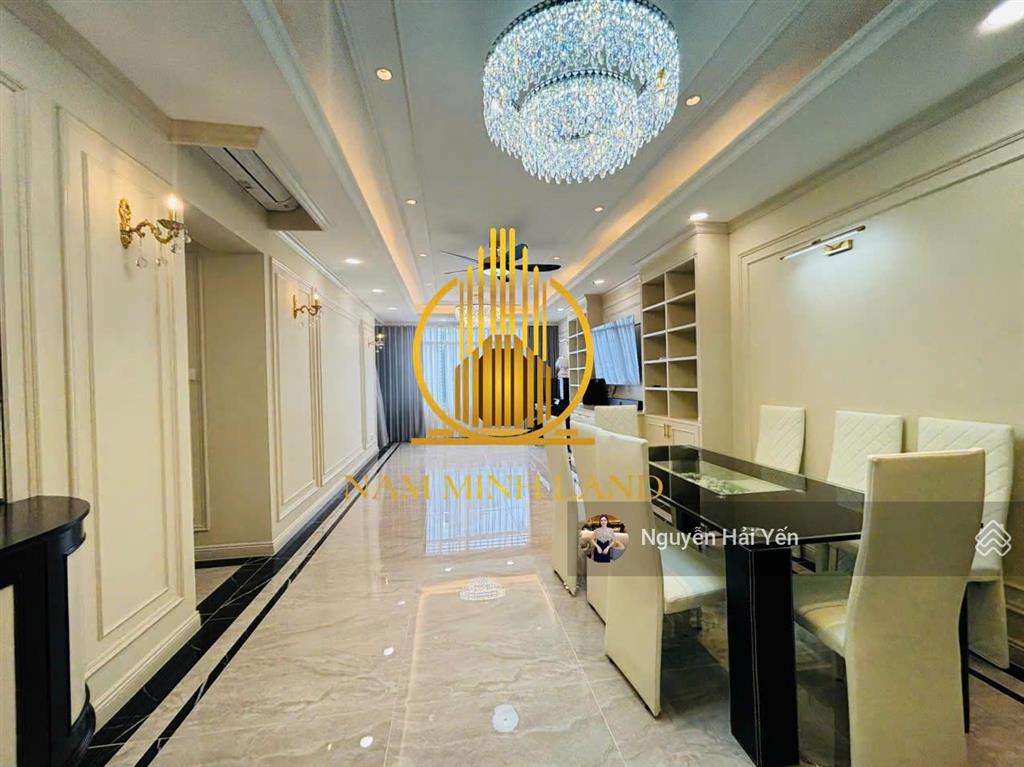 Nam minh land  cho thuê căn hộ saigon pearl 3 phòng ngủ 135m2, nội thất mới hoàn thiện cao cấp