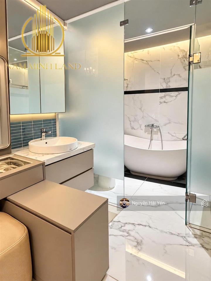 Nam minh land  bán căn hộ saigon pearl 2 phòng ngủ 90m2 nội thất đầy đủ, tầng cao, view sông sg