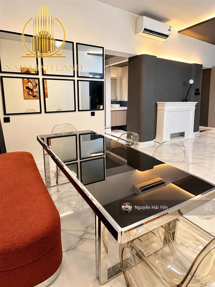 Nam minh land  bán căn hộ saigon pearl 2 phòng ngủ 90m2 nội thất đầy đủ, tầng cao, view sông sg