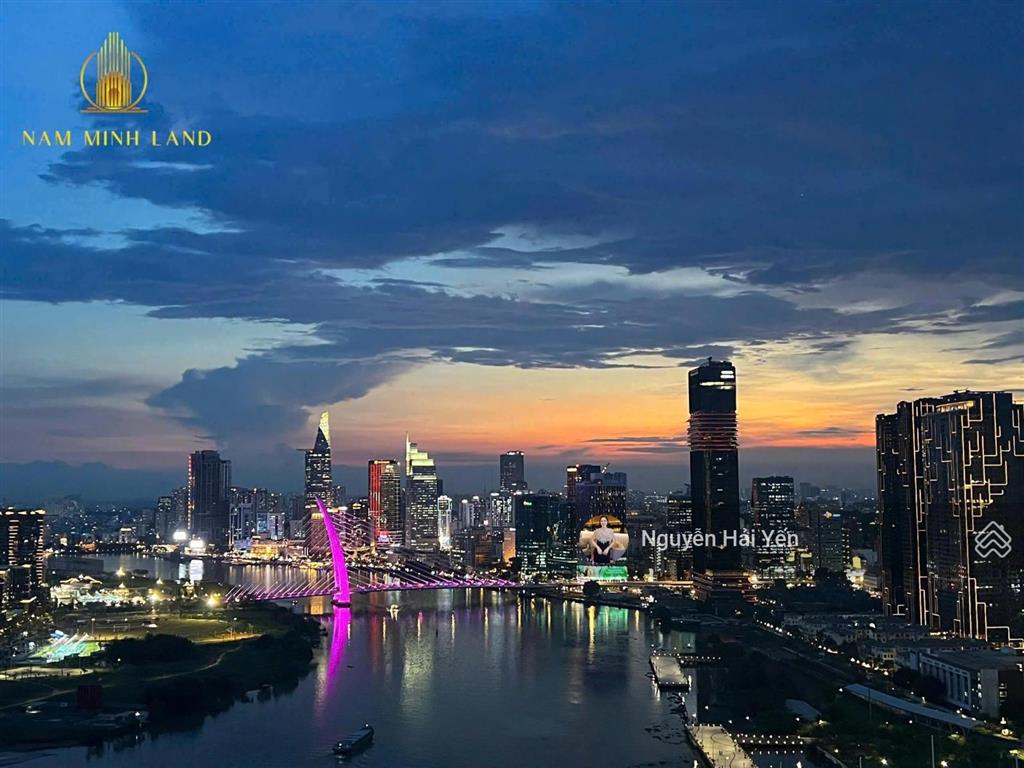 Nam minh land  cho thuê căn hộ sunwah pearl 3 phòng ngủ tòa sh.06, full nội thất, view quận 1