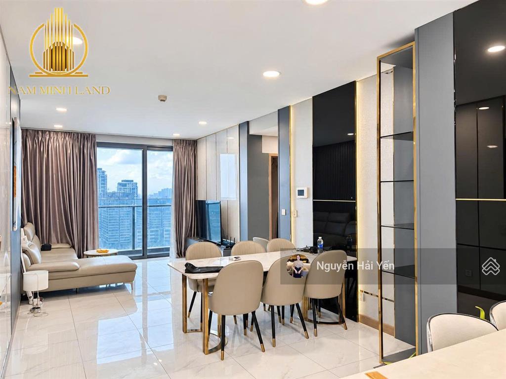 Nam minh land  cho thuê căn hộ sunwah pearl 3 phòng ngủ tòa sh.06, full nội thất, view quận 1