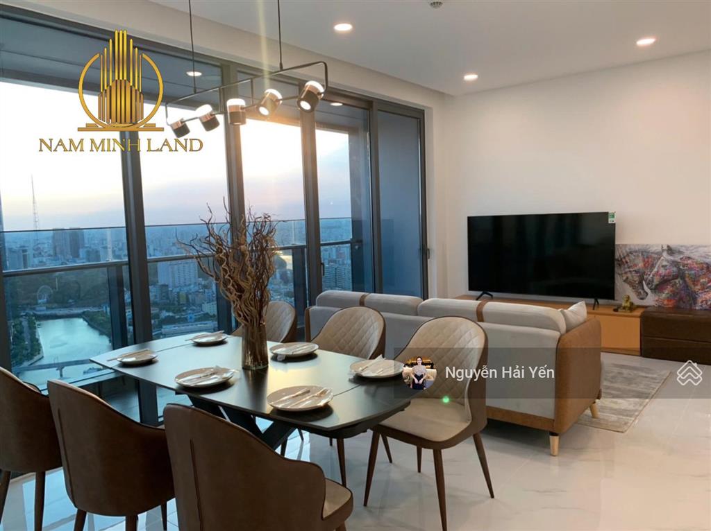 Nam minh land  cho thuê căn hộ sunwah pearl 2 phòng ngủ tòa sh.07, full nội thất, view đẹp