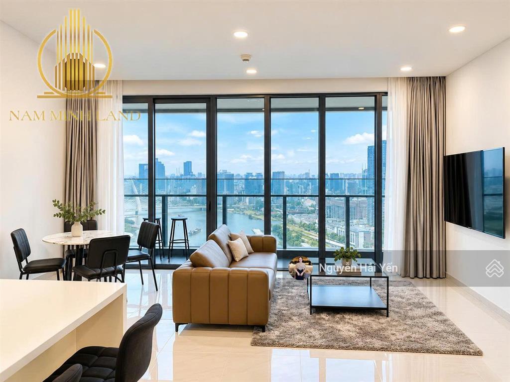 Nam minh land  cho thuê căn hộ sunwah pearl 2 phòng ngủ tòa sh.08, full nội thất, view đẹp