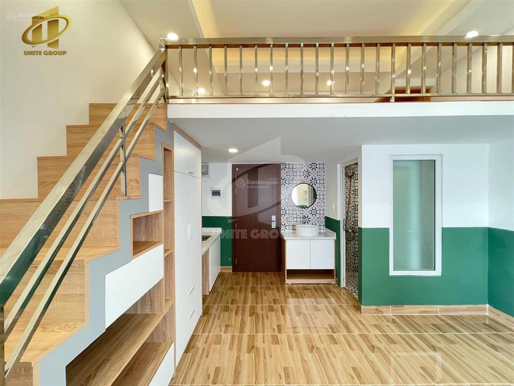 Căn hộ có gác mới xây 100% ban công view đẹp ở 4 người nguyễn xí bình thạnh,  0769 690 ***