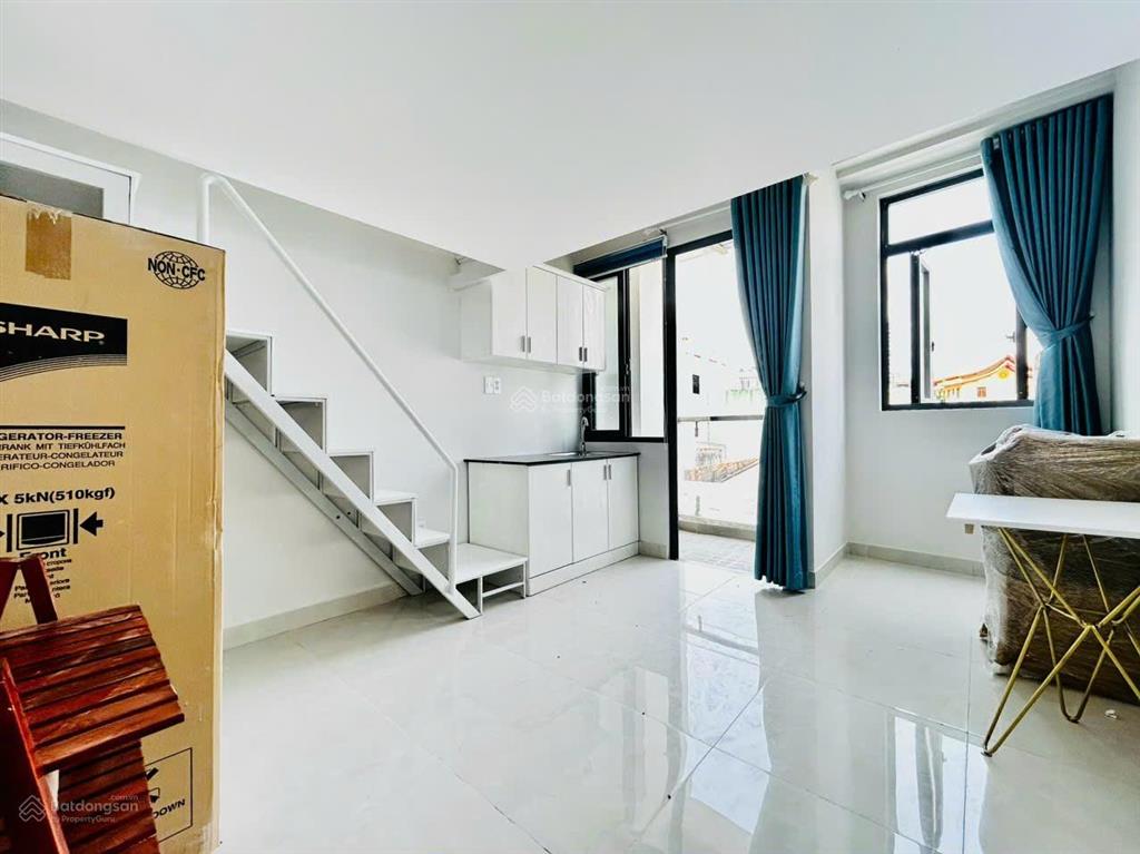 Căn hộ có gác mới xây 100% ban công view đẹp ở 4 người nguyễn xí bình thạnh,  0769 690 ***