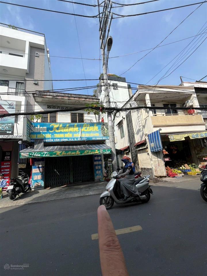 Mặt tiền nguyễn văn công 4.8x17m nhà c4, giá chỉ 9.9 tỷ