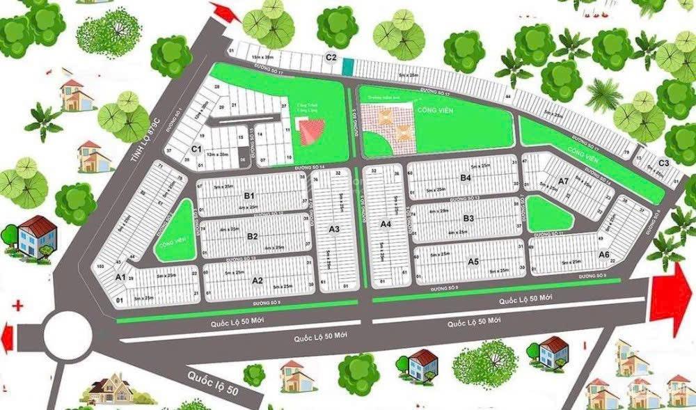 Chính chủ cần bán miếng đất phun thổ cư tại kdc long thạnh hưng huyện chợ gạo tiền gian