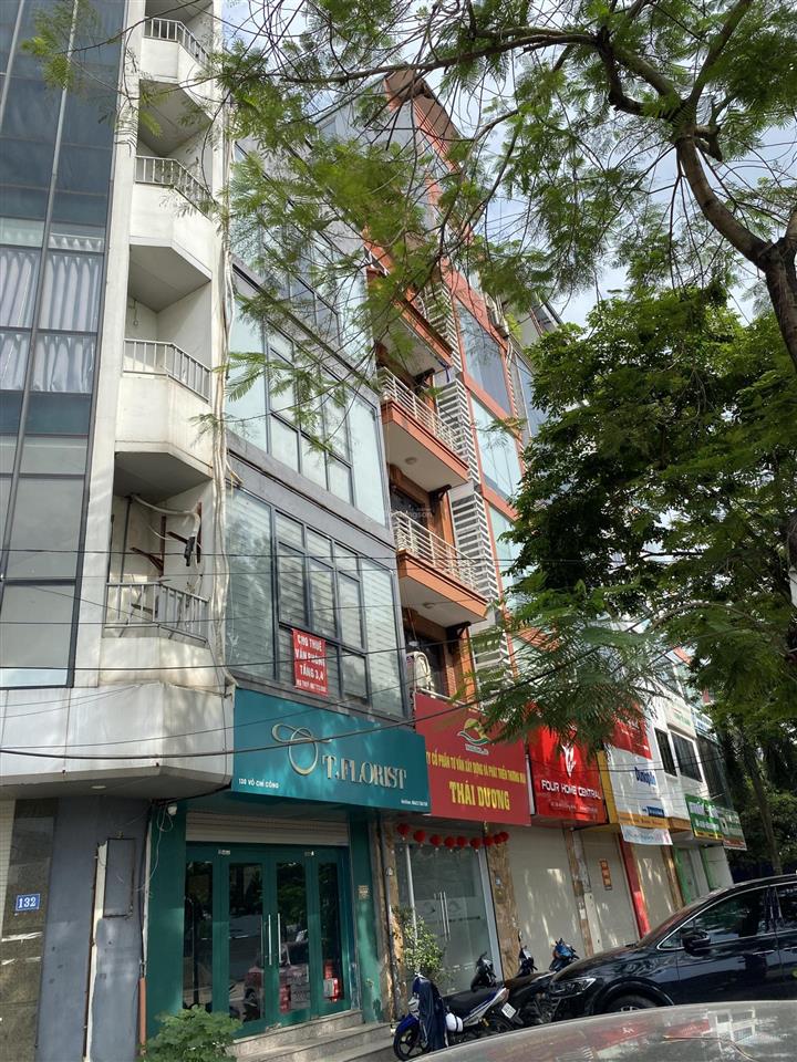 Siêu hiếm! mặt phố võ chí công 50m2  5t  mt 5m giá chỉ 25.9 tỷ  kinh doanh sầm uất