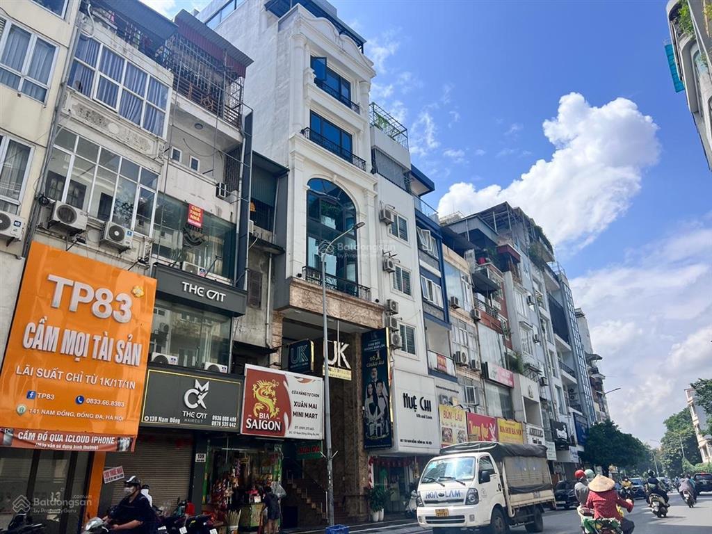 Siêu hiếm! mặt phố nam đồng 75m, 4t hơn 28 tỷ, 2 mặt phố