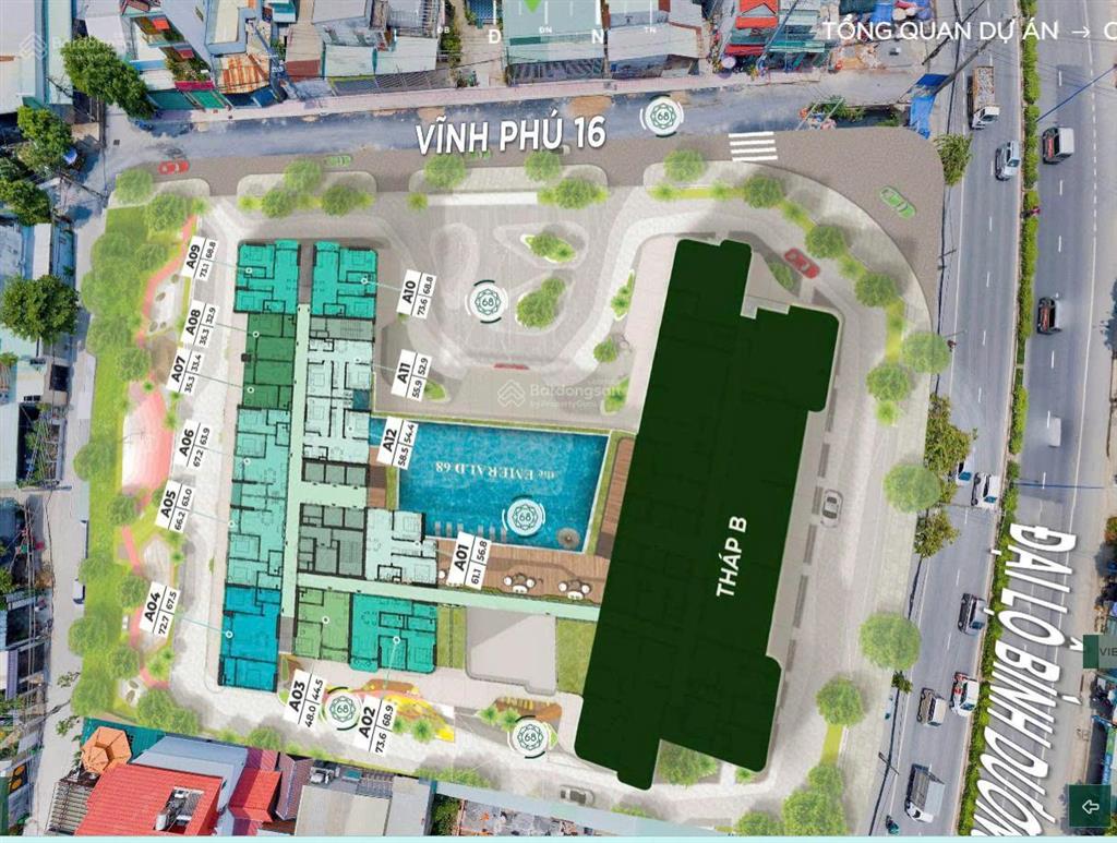 Căn b11 tầng trung 48.4m2 2tỷ940 ( bao phí)