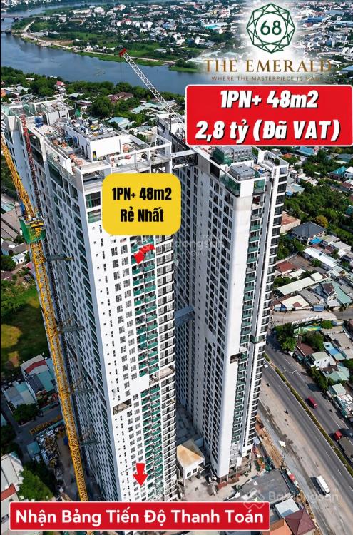 Bán nhanh căn a03 1pn+ 48m2 tầng cao view thoáng không bị chắn  giá 2,77 tỷ đã vat bao phí