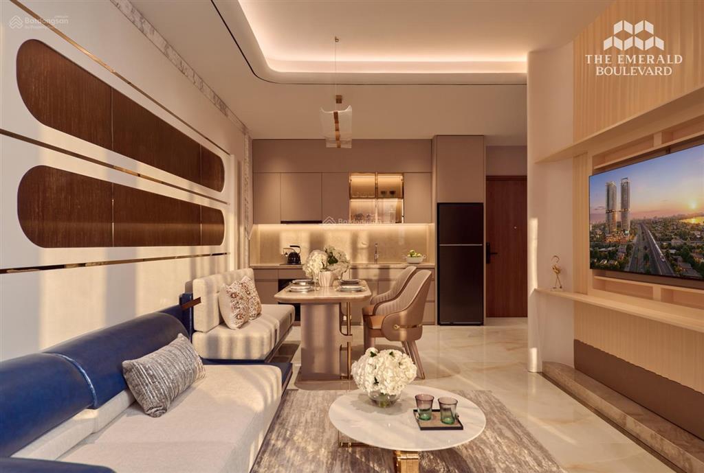 A08 căn góc 2pn 74,91m² view nội khu hồ bơi resort  hàng chủ đầu tư the emerald boulevard