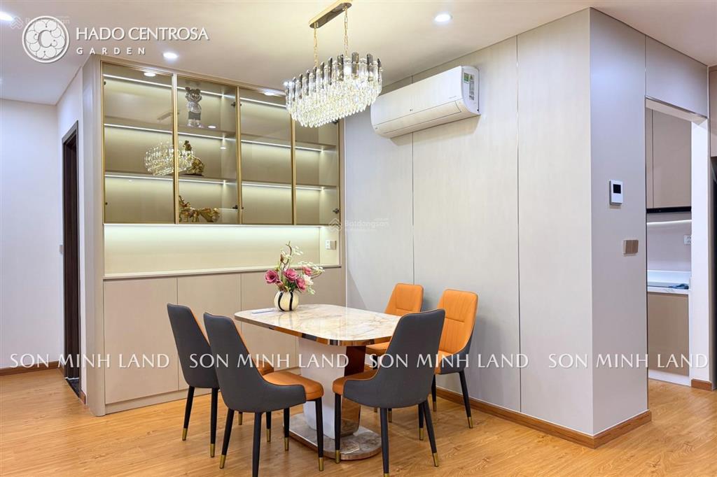 Bán căn góc 2pn +(90,6m2) nội thất decor  nhà mới  tòa orchid. sổ hồng lâu dài tại hà đô. tấn đại