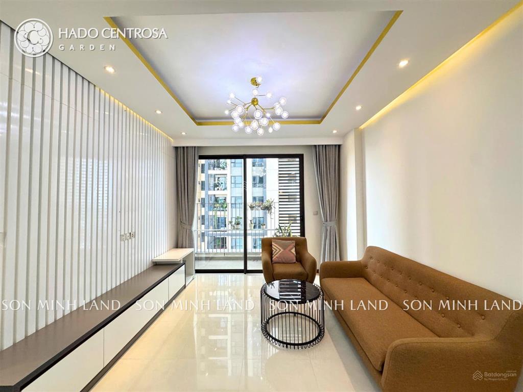 Sẵn sổ hồng  bán căn góc 2pn + đn (105m2) nội thất đẹp  tầng vườn treo tại hà đô centrosa.tấn đại