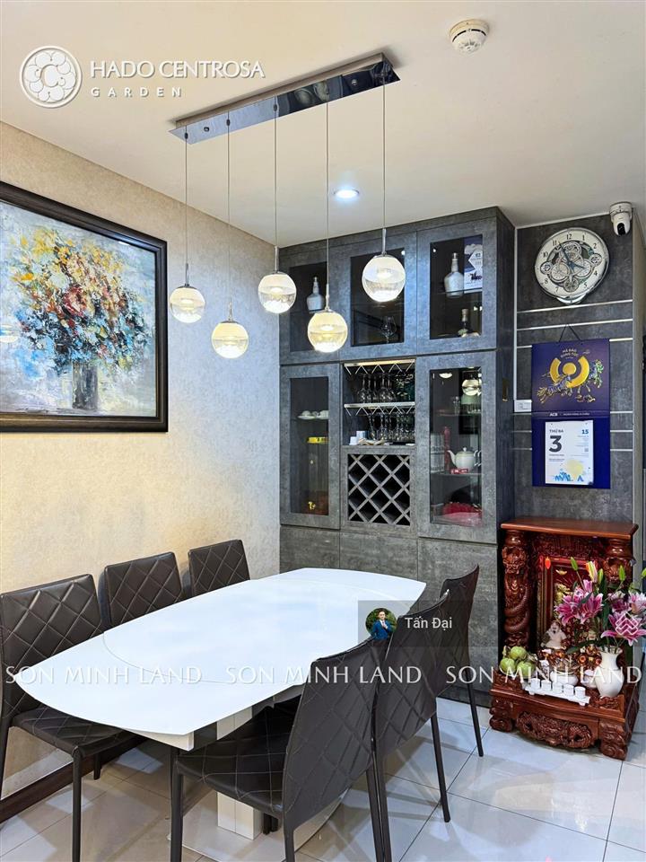 Cần bán căn 2pn 87m2  nội thất đẹp  view công viên, sổ hồng lâu dài tại hà đô centrosa tấn đại