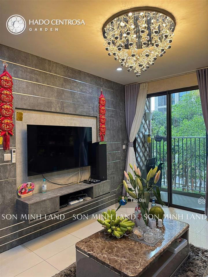 Cần bán căn 2pn 87m2  nội thất đẹp  view công viên, sổ hồng lâu dài tại hà đô centrosa tấn đại