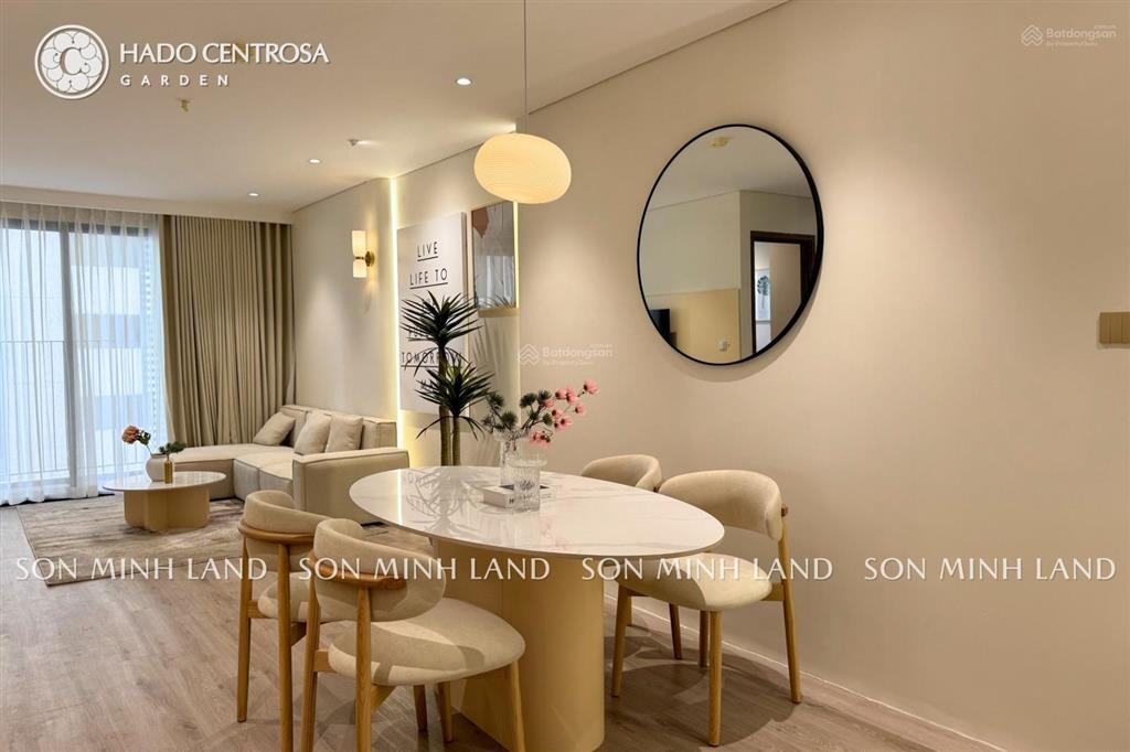 Nhà mới chưa ởcăn góc 2pn+đn (107m2) nội thất decor, tầng thấp, sẵn sổ tại hà đô centrosa. tấn đại