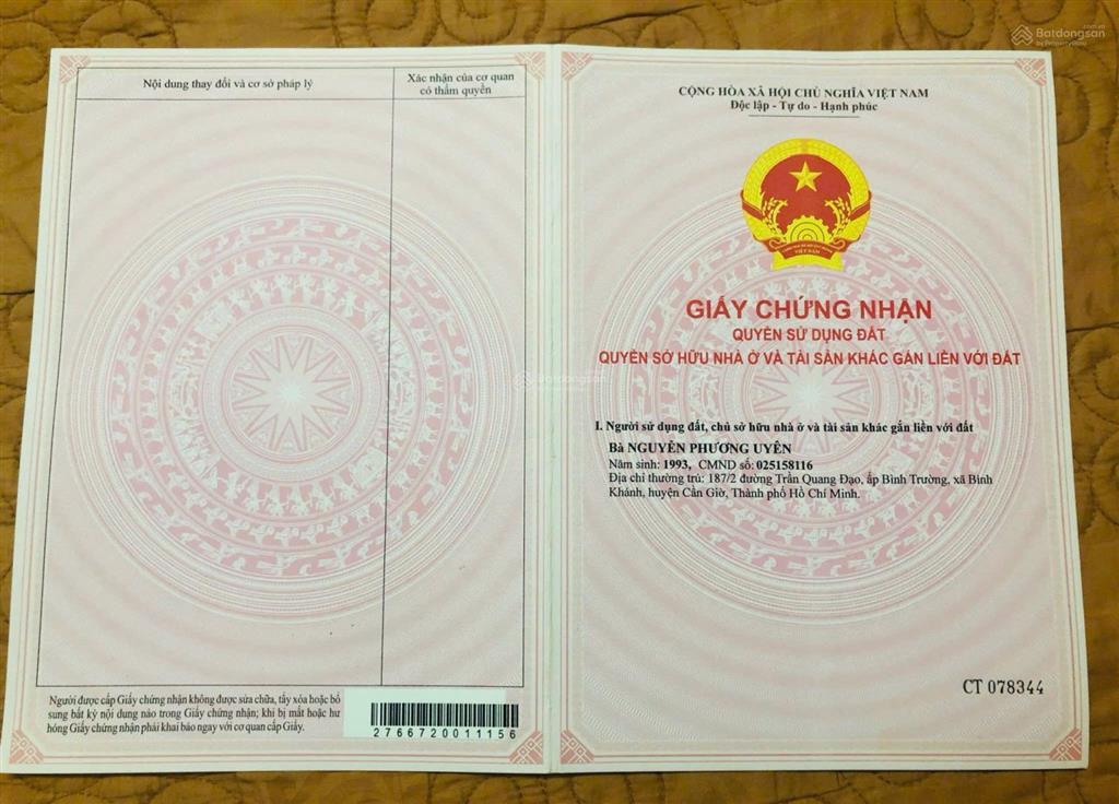 Đất view sông  sát bên cầu bình khánh