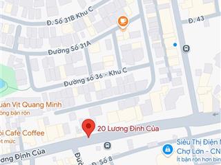 Ngộp bank! chủ giảm 10 tỷ bán gấp nhà mặt tiền lương định của, dt 10x20m giá chỉ 85 tỷ