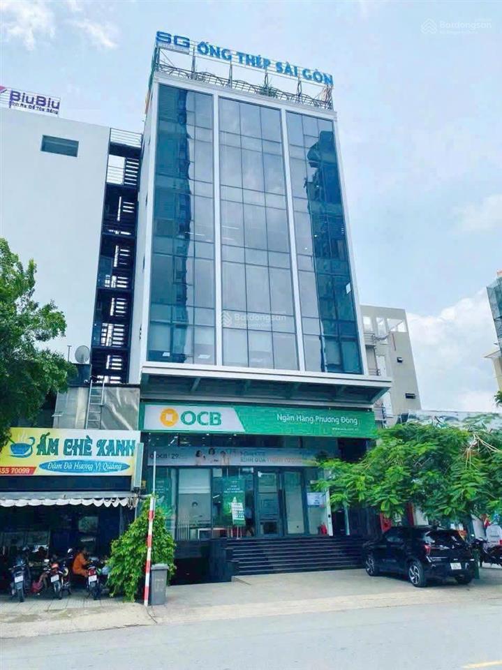 Bán gấp tòa nhà trương văn bang, quận 2. dt 8x20m hầm 7 tầng. hđt 130 triệu/tháng
