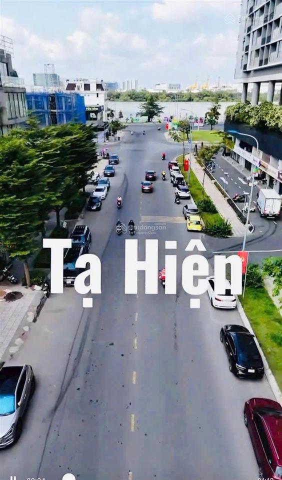 Đầu tư lời ngay 10 tỷ mặt tiền tạ hiện, q2. dt 8x20m. vị trí đẹp cung đường
