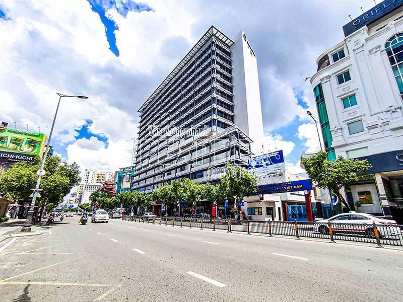 Hạ giá 35 tỷ, building mặt tiền trần não, hầm 7 tầng, dt 309m2