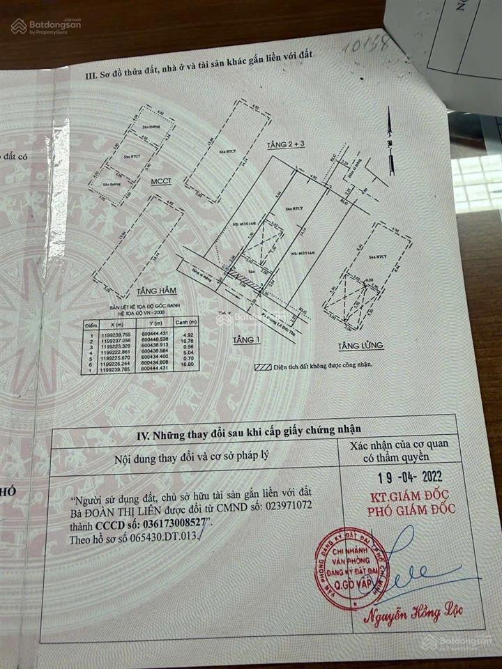Ngộp ngân hàng  giảm giá thêm 2 tỷ chỉ còn 10,0 tỷ chdv tại lê đức thọ, p16, gò vấp mặt tiền 4m