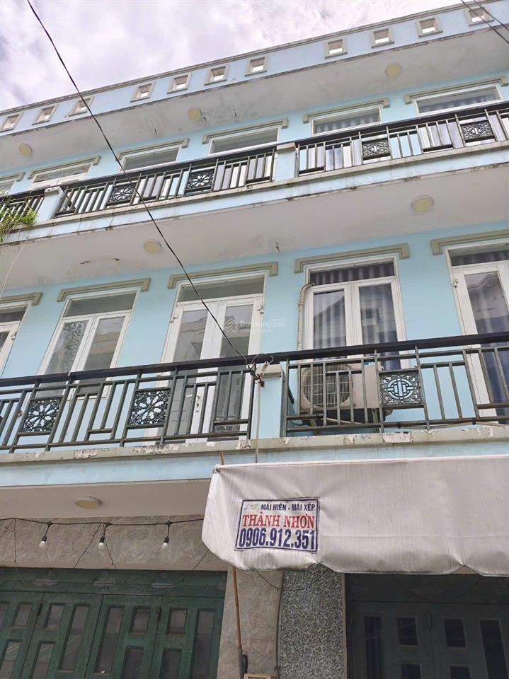 Cg cho thuê nhà hẻm ô tô tân thới hiệp 20, q12 gần gò vấp dt 3,2x10m trệt, 2 lầu, 4pn, 3wc, sân