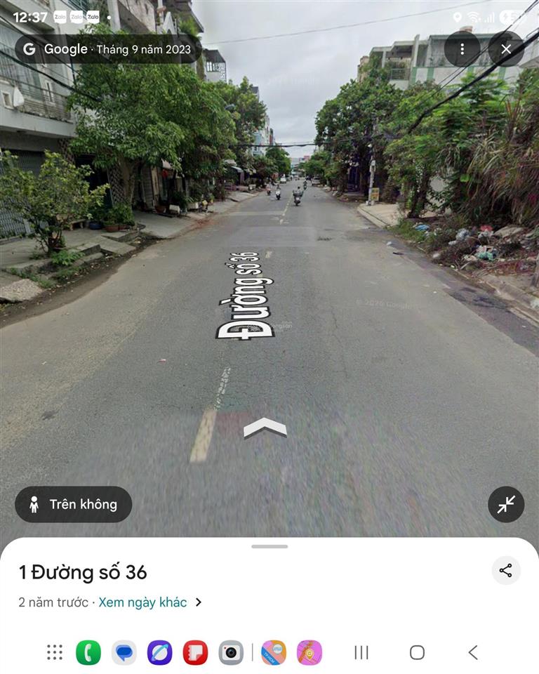 Chính chủ bán nhà số 5, đường số 36, 71m2, 12 tỷ vnd