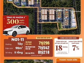 Bán shophouse rẻ nhất dự án hoàng huy new city đối diện khu nhà ở xã hội  kinh doanh tốt.