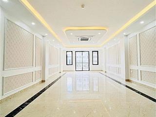 30 tỷ nhỉnh toà nhà phố trung hoà 8 tầng, 1 hầm, mới koong, thông sàn, dt 78m2, mt 5m, 3 ô tô tránh