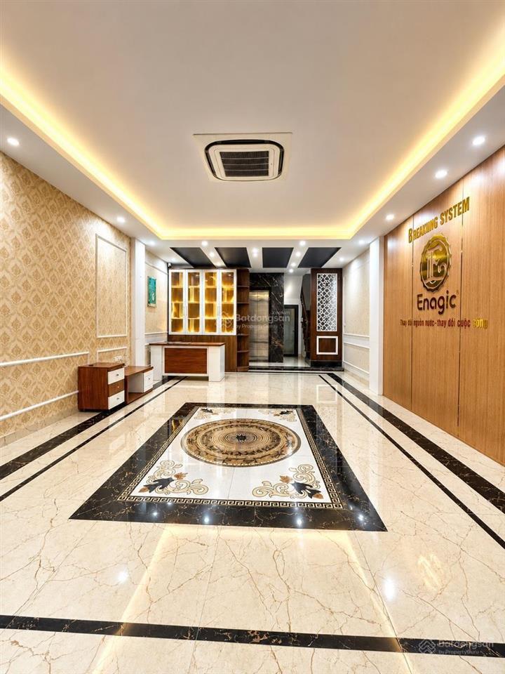 34 tỷ sở hữu toà 7 tầng phố đỗ quang  dt 68m2, mt 5.2m,thang máy,thông sàn, ô tô tải tránh,vỉa he