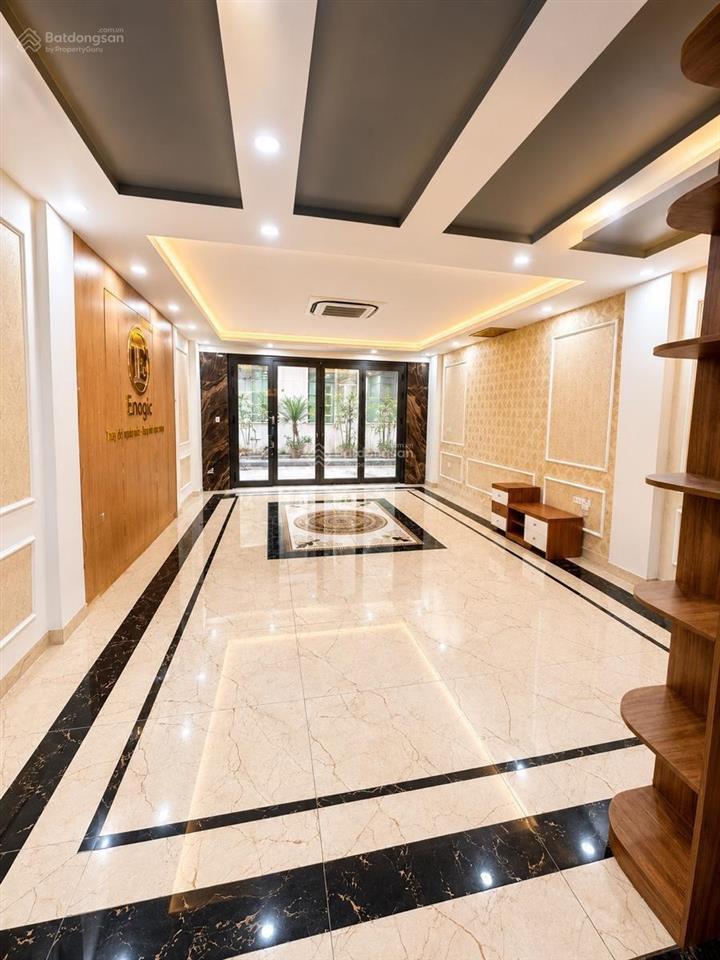 34 tỷ sở hữu toà 7 tầng phố đỗ quang  dt 68m2, mt 5.2m,thang máy,thông sàn, ô tô tải tránh,vỉa he