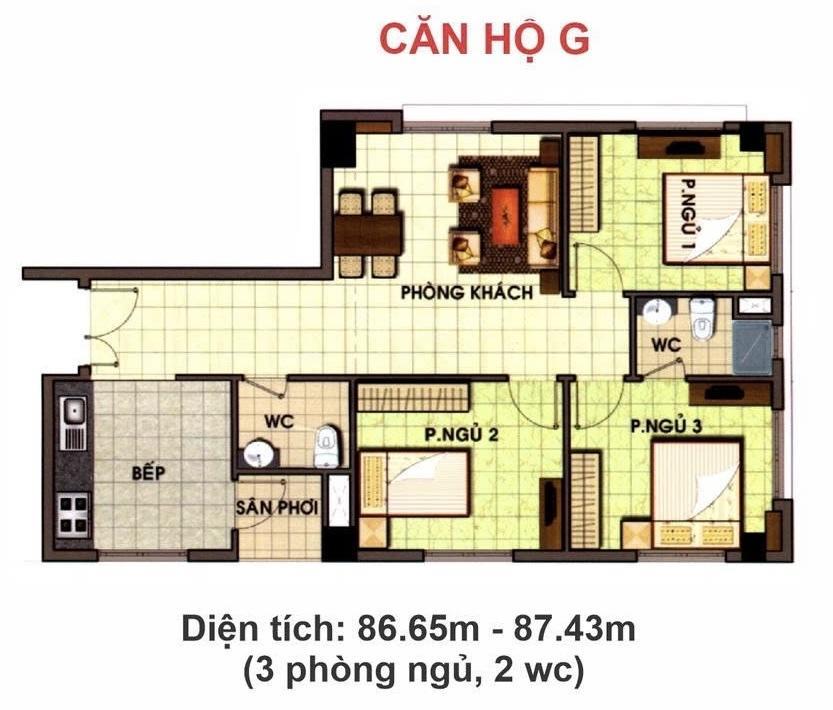 Chuyên bán căn hộ phú mỹ thuận, dt 85m, 3pn, 2wc, lầu 11, view sông. giá 2,35 tỷ
