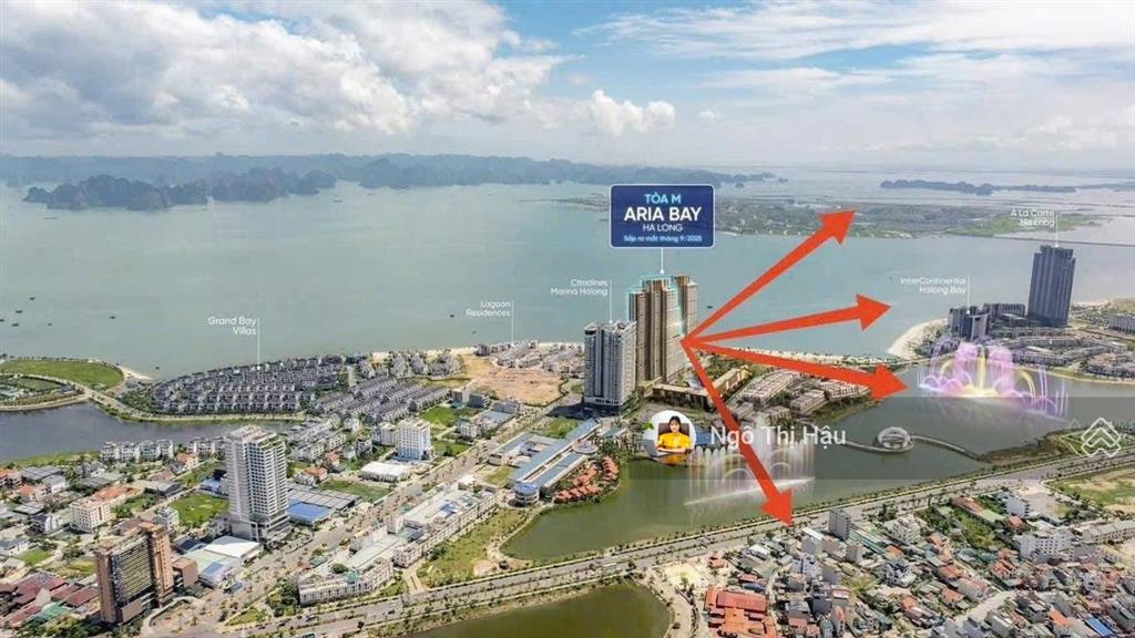 Bán căn hộ 1pn suất ngoại giao tại aria bay tower, bãi cháy, tp. hạ long chiết khấu 17%