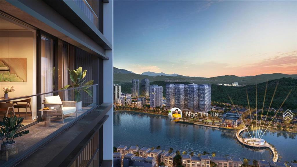 Ngoại giao căn hộ mặt vịnh di sản aria bay tower, hạ long, chiết khấu 17% sổ đỏ truyền đời