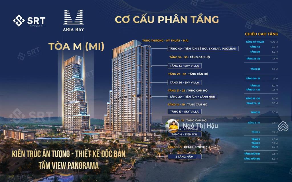 Ngoại giao căn hộ mặt vịnh di sản aria bay tower, hạ long, chiết khấu 17% sổ đỏ truyền đời