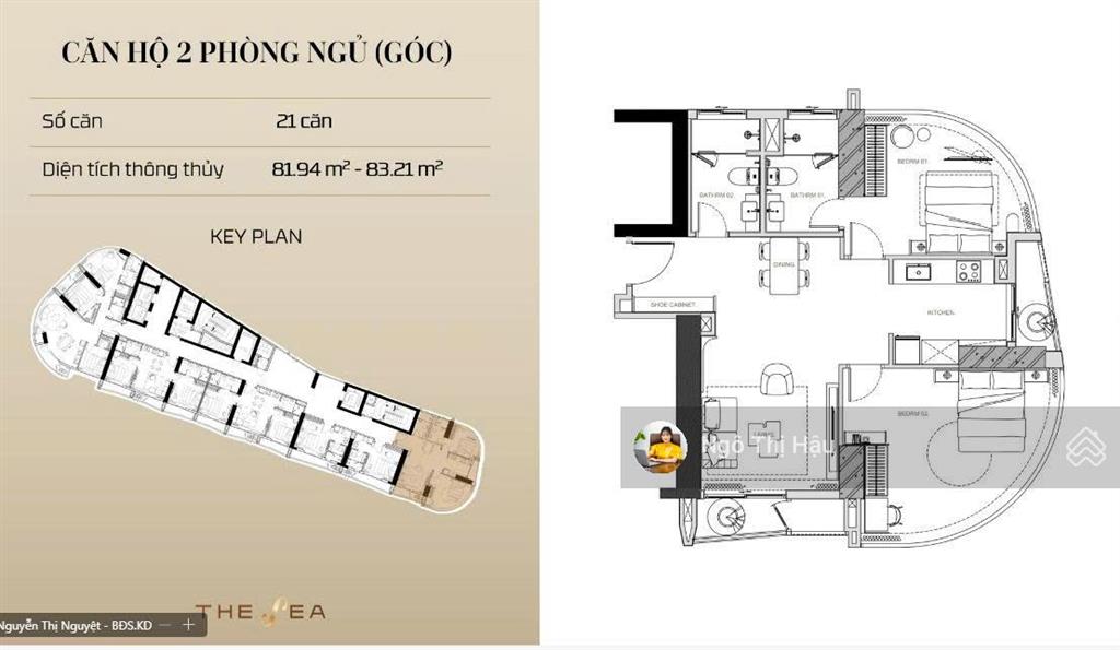 The sea hạ long căn hộ 2 phòng ngủ góc ưu tiên căn đẹp, chiết khấu tới 16%
