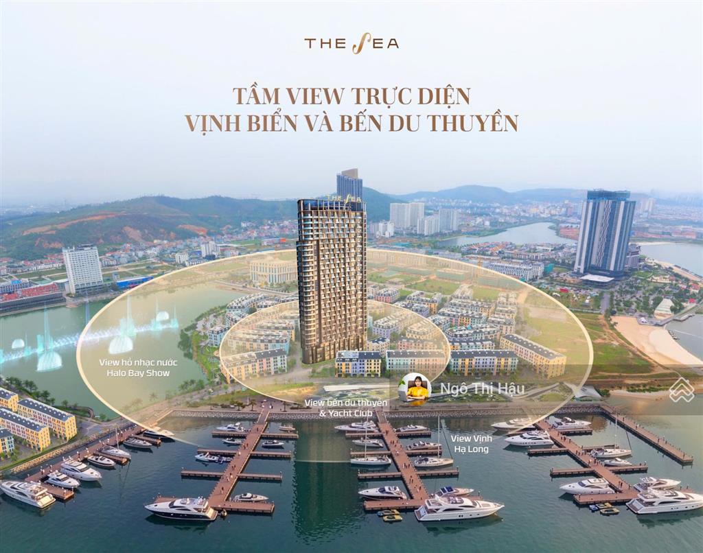 The sea hạ long căn hộ 2 phòng ngủ góc ưu tiên căn đẹp, chiết khấu tới 16%