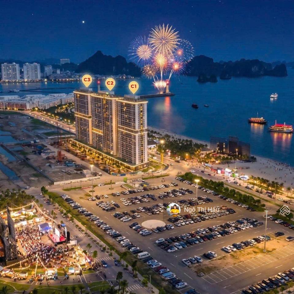 Chỉ hơn 1,4 tỷ sở hữu ngay căn hộ sun centro town, 68,5m2, view đẹp, bãi cháy, hạ long