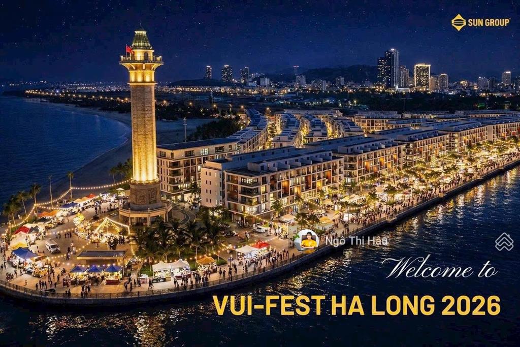 Shophouse mặt vịnh sun porto town hạ long, giá tốt, chiết khấu cao, nhận nhà luôn