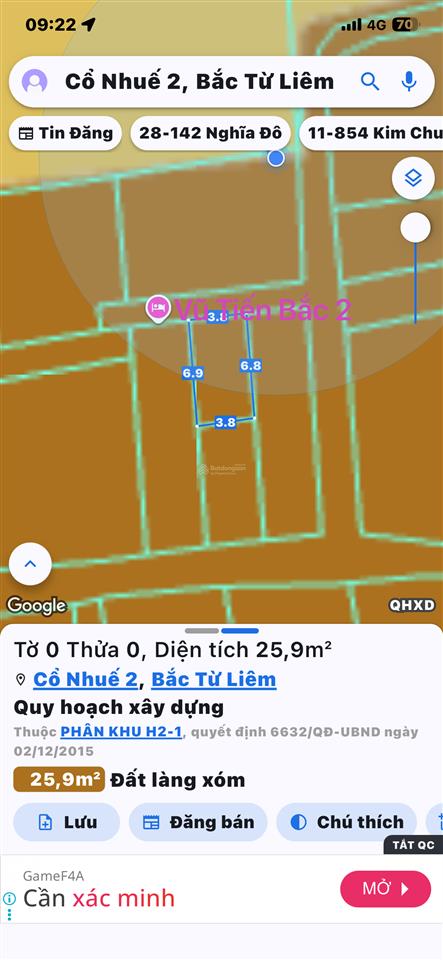 Bán nhà riêng tại cổ nhuế, giá cực chất chỉ với 5,7 tỷ, 28 m2