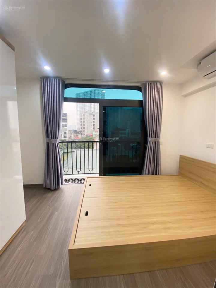 Toà chdv khương trung, 71.4m2*8t, mt 5m, 21 phòng kk, ngõ ô tô, đủ gpxd/pccc, dòng tiền 7%/năm!